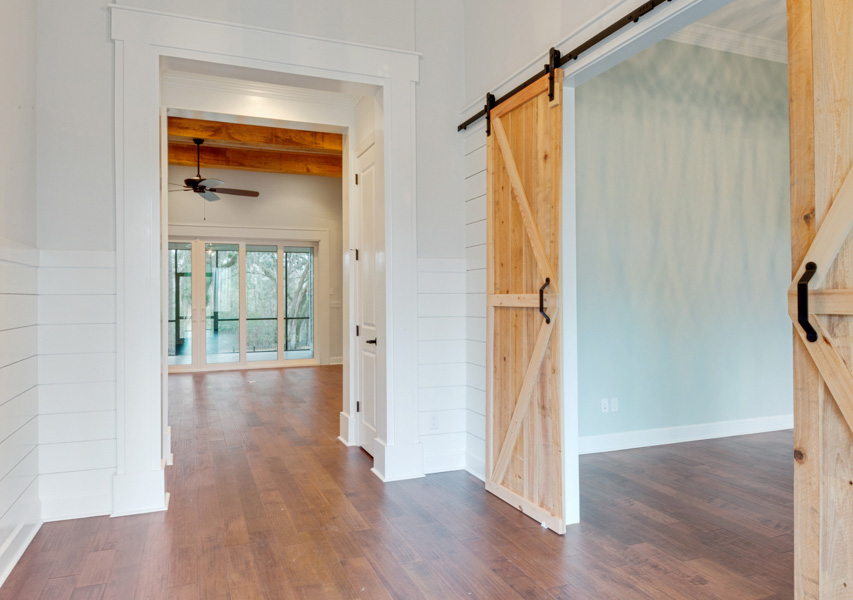 Quail Call Barn Doors Entry